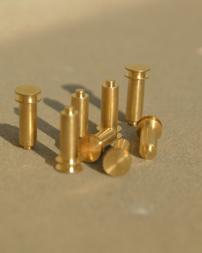 brass machined pins & custom step shafts manufacturer