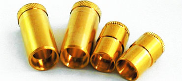 Blind holes brass CNC turning parts factory