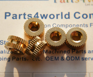 Brass brass injection molding nuts & embedded nuts manufacturer