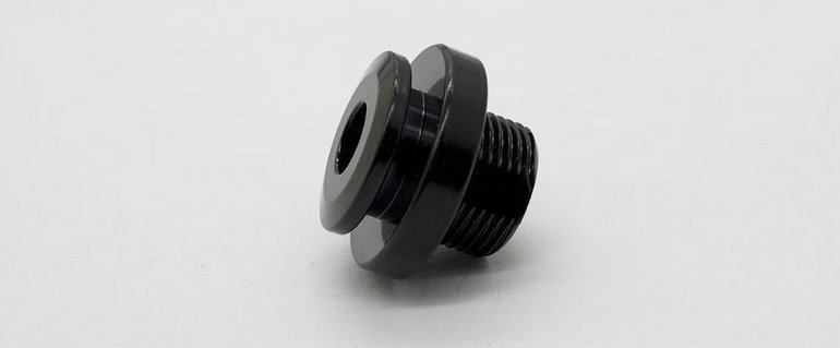 black anodizing aluminum CNC turning parts