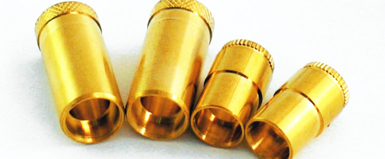 China precision custom CNC turning blind hole brass feets & supports manufacturer